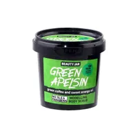 Beauty Jar Green Apelsin modelujący scrub do ciała z zieloną kawą i olejem ze słodkiej pomarańczy, 200 g