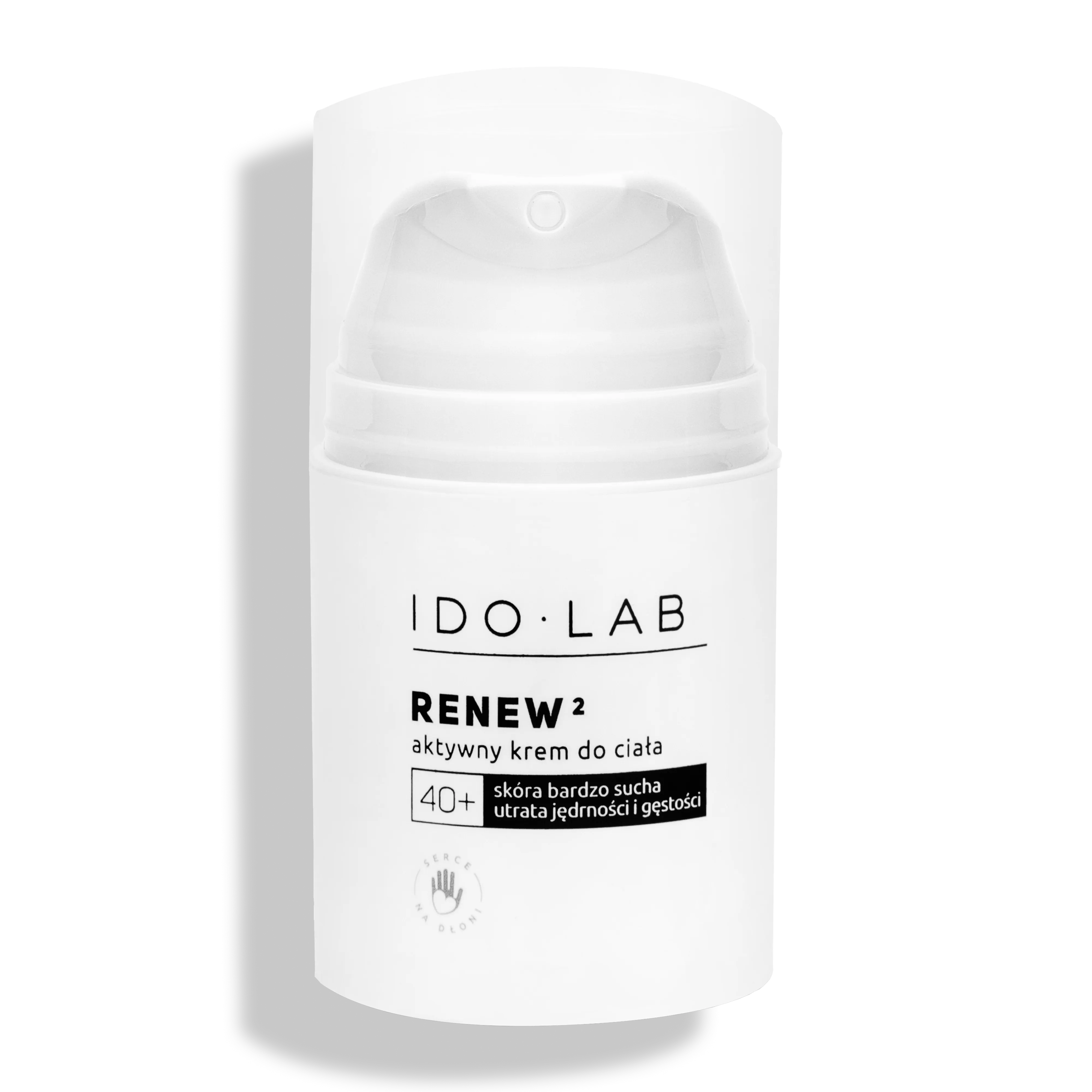 Ido Lab Renew2 intensywnie nawilżający aktywny krem do ciała do skóry dojrzałej 40+, 50 ml