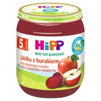 HiPP BIO od pokoleń Jabłka z burakiem po 5. miesiącu, 125 g