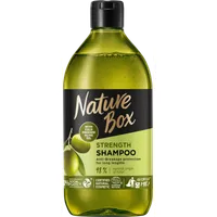 Nature Box Strength Szampon do włosów Oliwka, 385 ml
