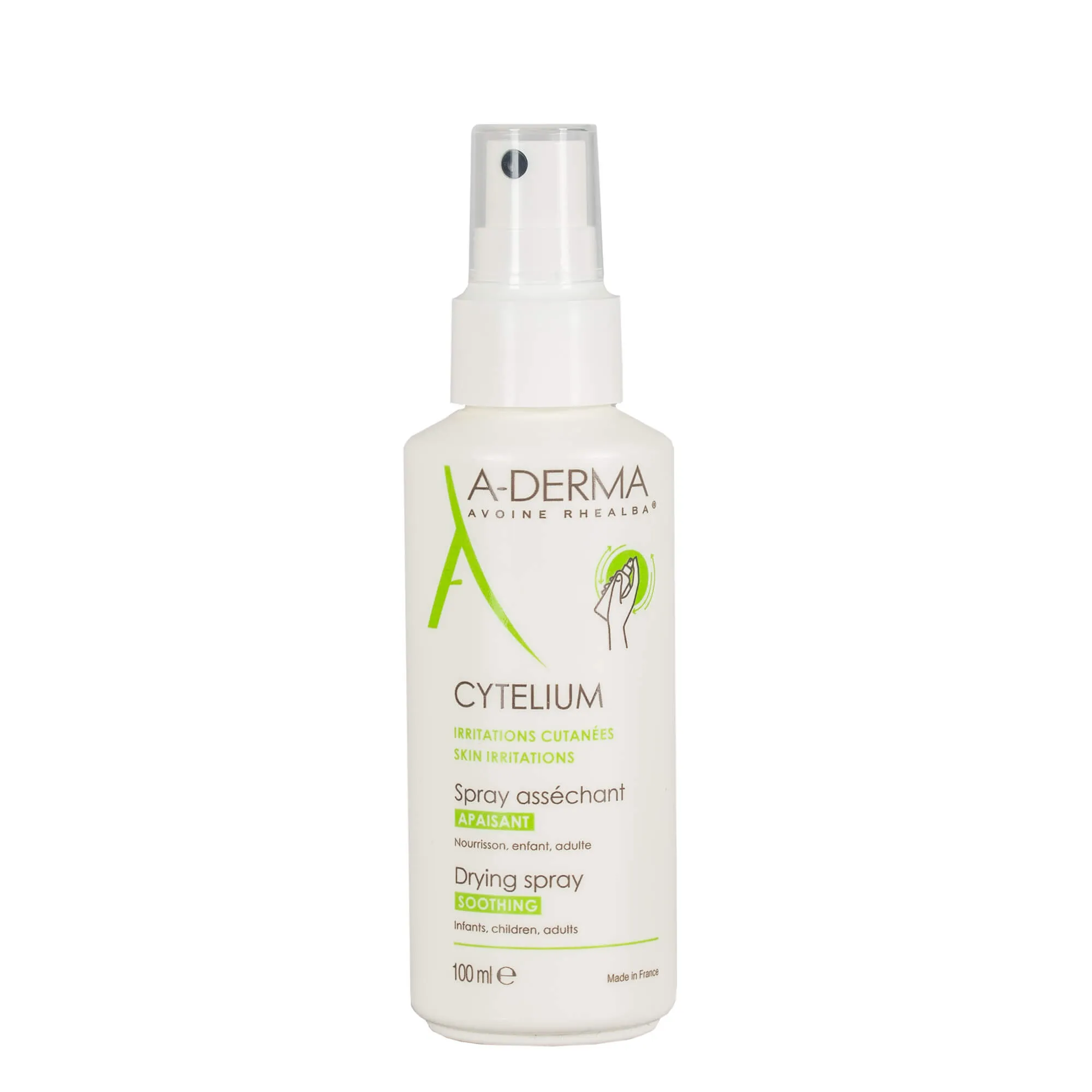 A-Derma, Cytelium, spray osuszający do skóry podrażnionej, 100 ml
