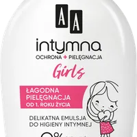 AA Intymna Baby Girl delikatna emulsja do higieny intymnej, 300 ml