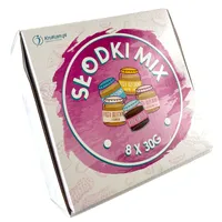 KruKam Zestaw past Słodki Mix, 8 x 30 g