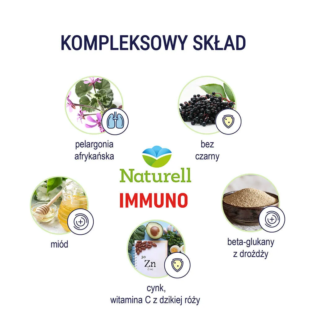 Naturell Immuno Kids, suplement diety, 10 saszetek 