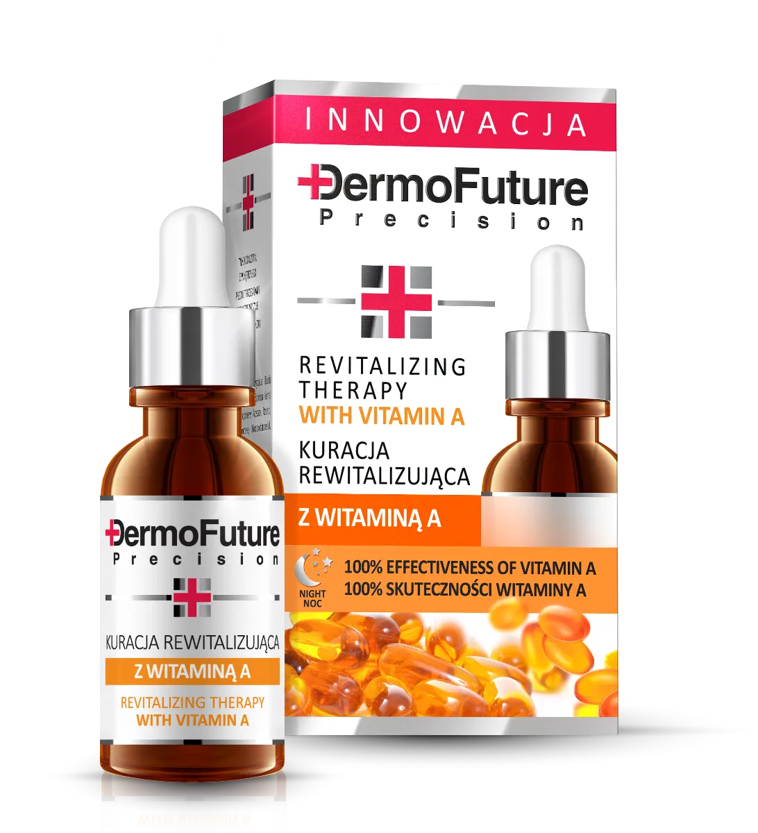 DermoFuture Rewitalizująca kuracja do twarzy z witaminą A, 20 ml