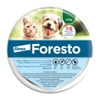 Foresto, 1,25 g + 0,56 g, obroża dla kotów i psów ≤ 8 kg, 1 sztuka