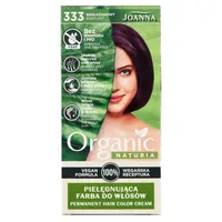 Joanna Naturia Organic Vegan farba do włosów bakłażan 333, 148 g