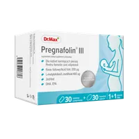 Pregnafolin III Dr. Max,  30 tabletek + 30 kapsułek