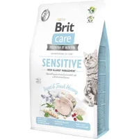 Brit Care Grain-Free Insect&Herring Sensitive Sucha karma z insektami i śledziem dla kota, 2 kg