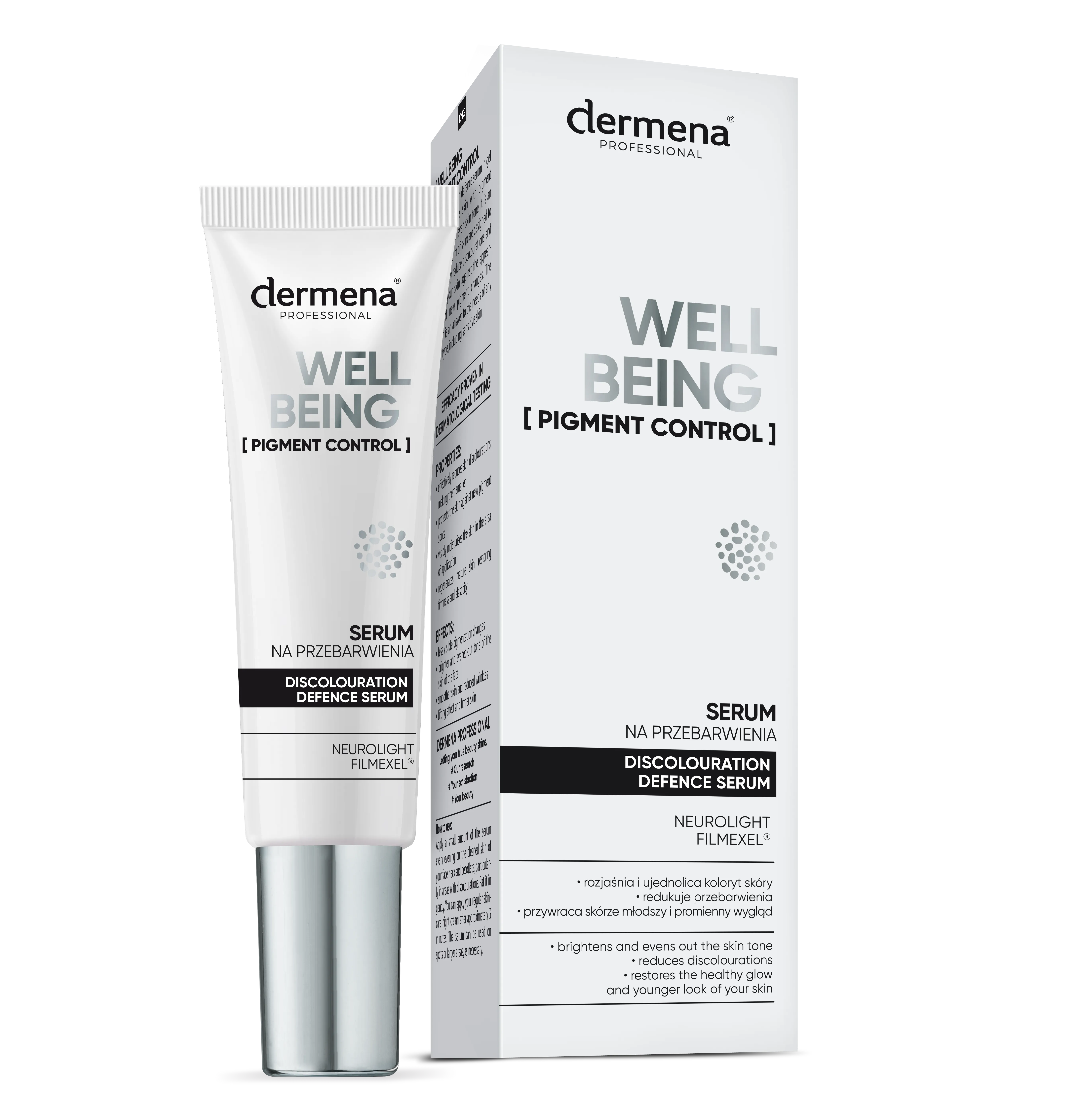 Dermena Professional Well Being Pigment Control serum na przebarwienia, 30 ml