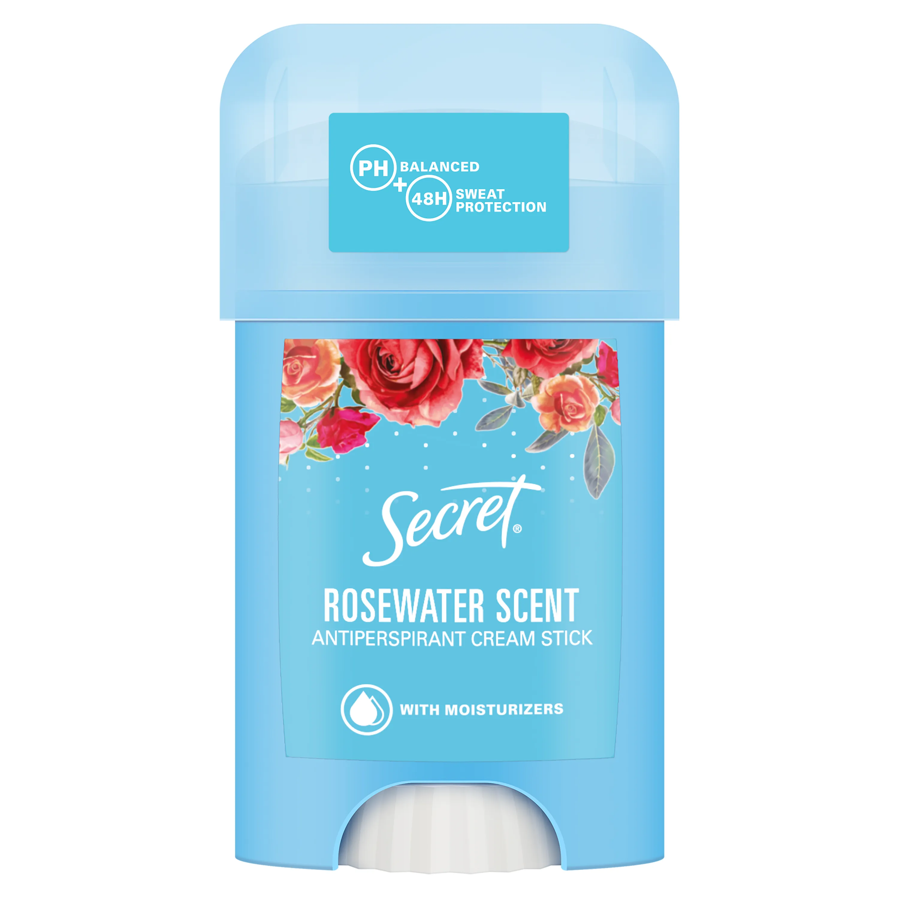 Secret Rose Water Kremowy antyperspirant w sztyfcie dla kobiet, 40 ml