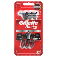 Gillette Blue3 Red Jednorazowa maszynka do golenia dla mężczyzn, 3 szt.