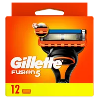 Gillette Fusion5 Ostrza wymienne do maszynki do golenia dla mężczyzn, 12 szt.