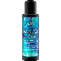 Eveline Cosmetics Hair 2 Love olej 8w1 do olejowania włosów, 110 ml