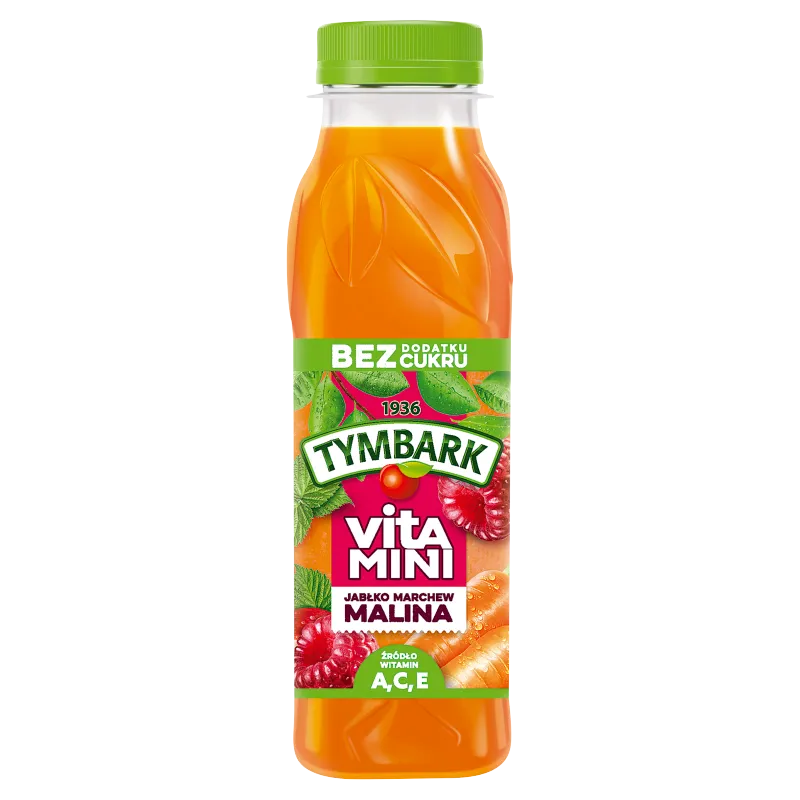 Tymbark Vitamini Sok Malina, Marchew, Jabłko, 300 ml