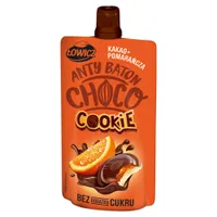 Łowicz Anty Baton Choco-Cookie kakao i pomarańcza mus, 100 g