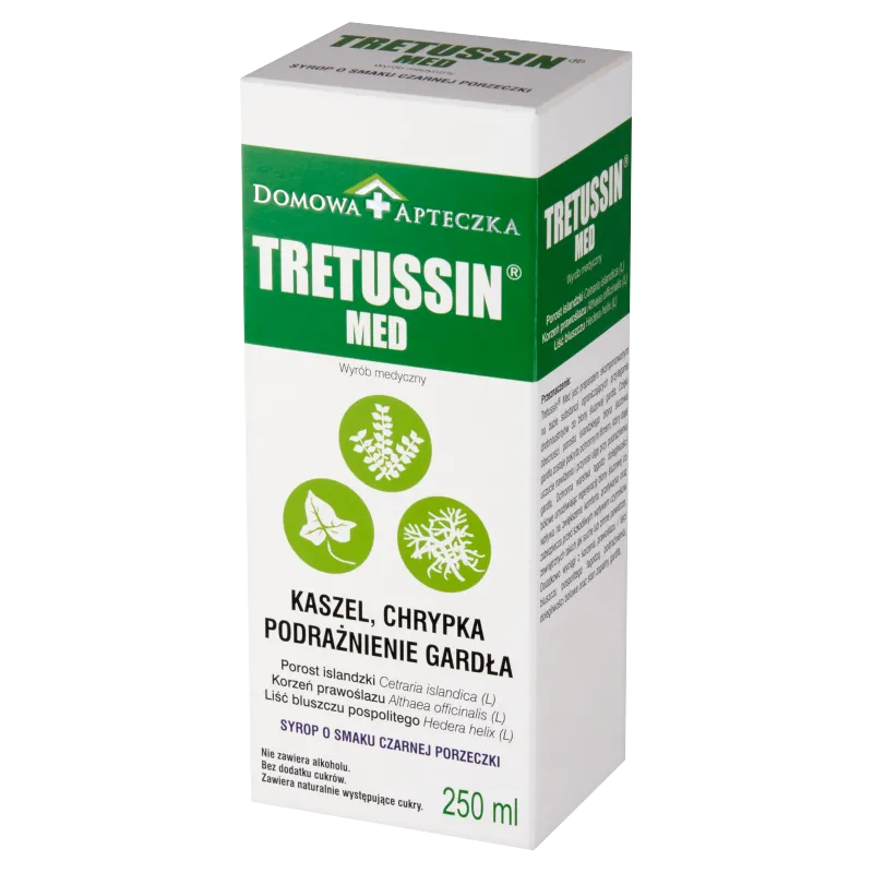 Domowa Apteczka Tretussin Med, syrop, 250 ml 