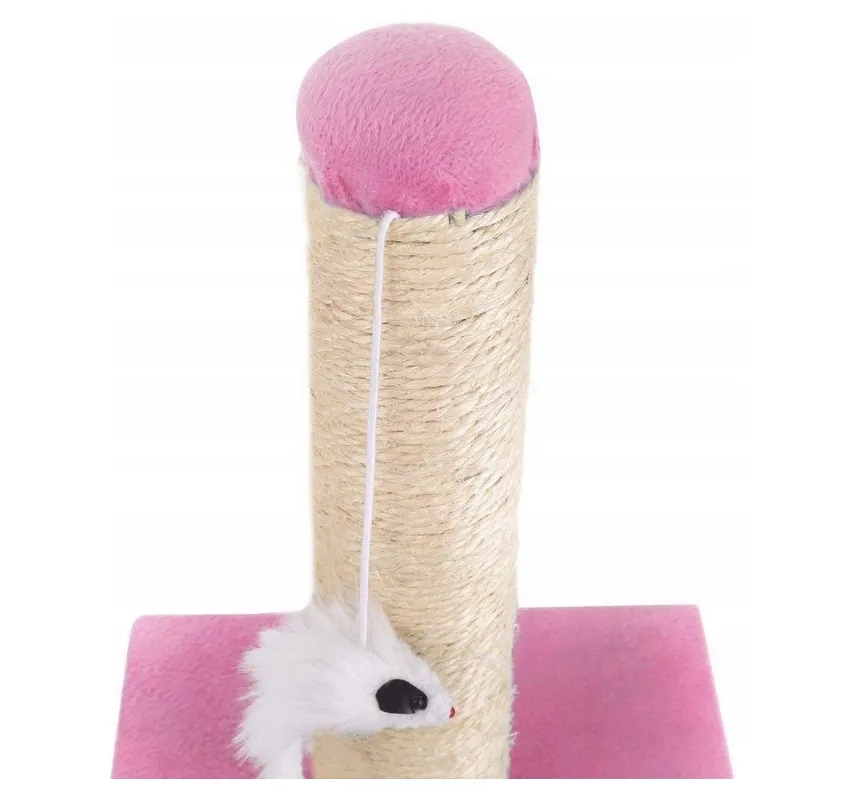 Nobleza drapak dla kota z zabawką 35 cm różowy, 1 szt. 