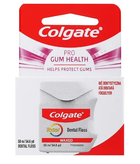 Colgate Total Pro-Gum Health nić dentystyczna 50 m, 1 szt.