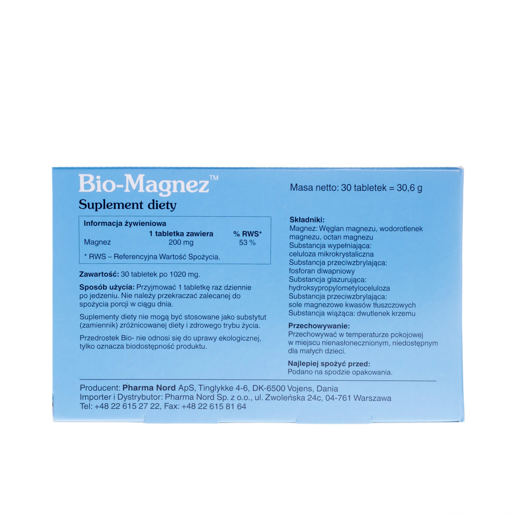 Bio-Magnez, 30 tabletek 