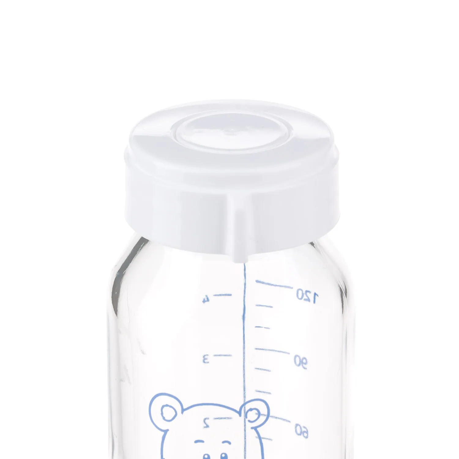 Canpol Babies, butelka szklana ze smoczkiem, rozmiar 1, wolny przepływ, 3-6 miesiąca 42/102, 120 ml 