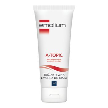 Emolium A-Topic Trójaktywna emulsja do ciała, 200 ml 