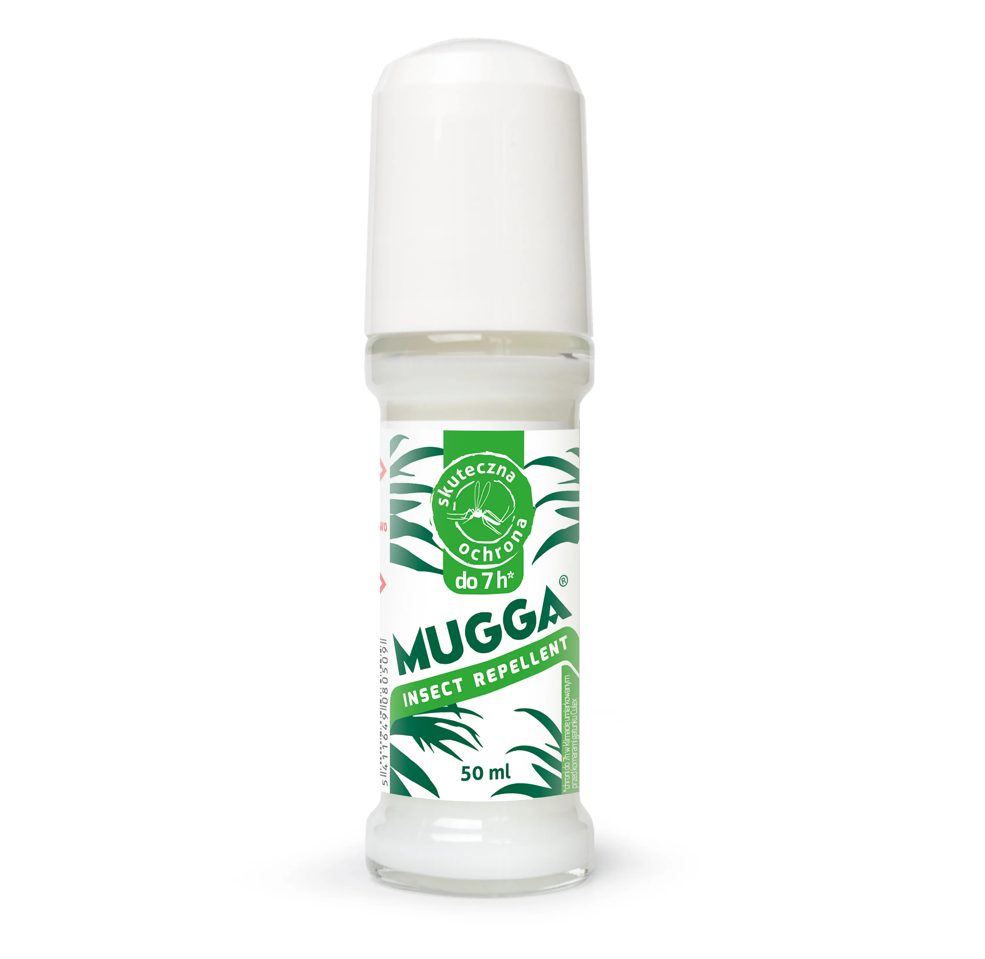 Mugga Roll-on DEET 20,5% , preparat przeciw komarom, kleszczom i meszkom, 50 ml