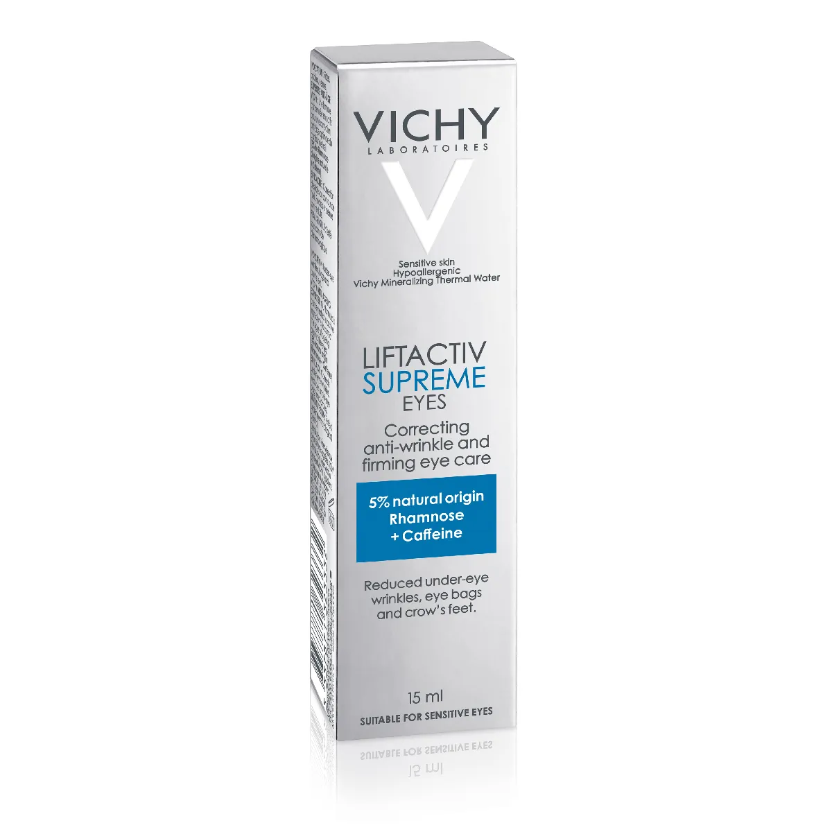 Vichy Liftactiv Eyes, przeciwzmarszczkowa pielęgnacja liftingująca skórę wokół oczu, 15 ml 