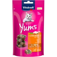 Vitakraft Cat Yums przysmak dla kota kurczak z kocią trawą, 40 g
