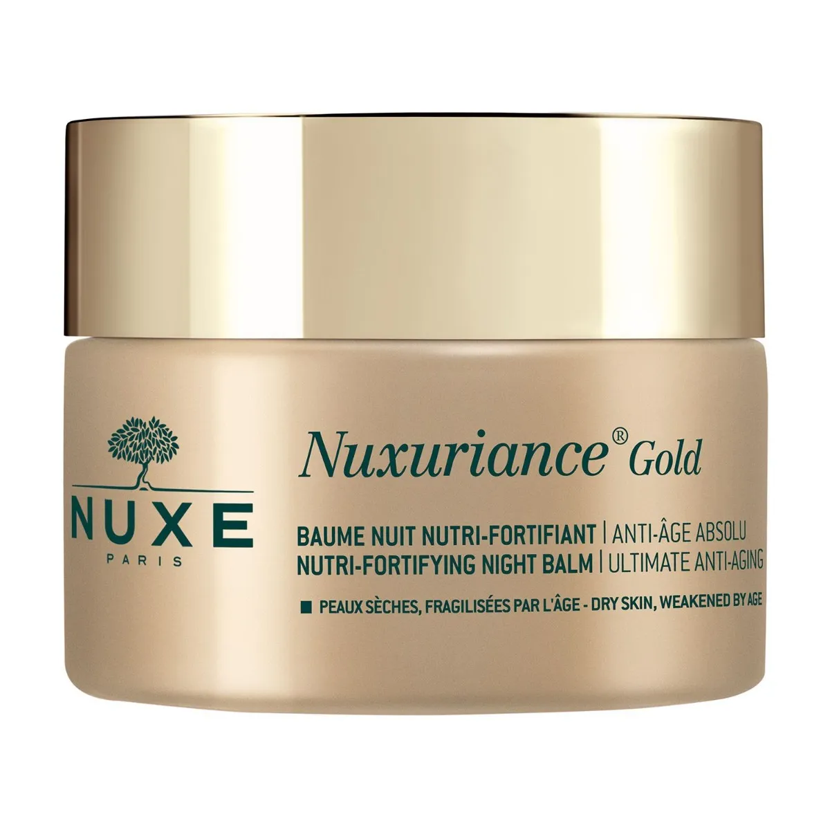 Nuxe Nuxuriance Gold, odżywczy balsam wzmacniający na noc, 50 ml 