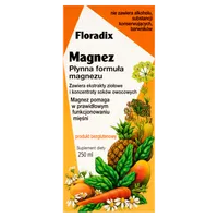 Floradix Magnez, suplement diety, 250 ml
