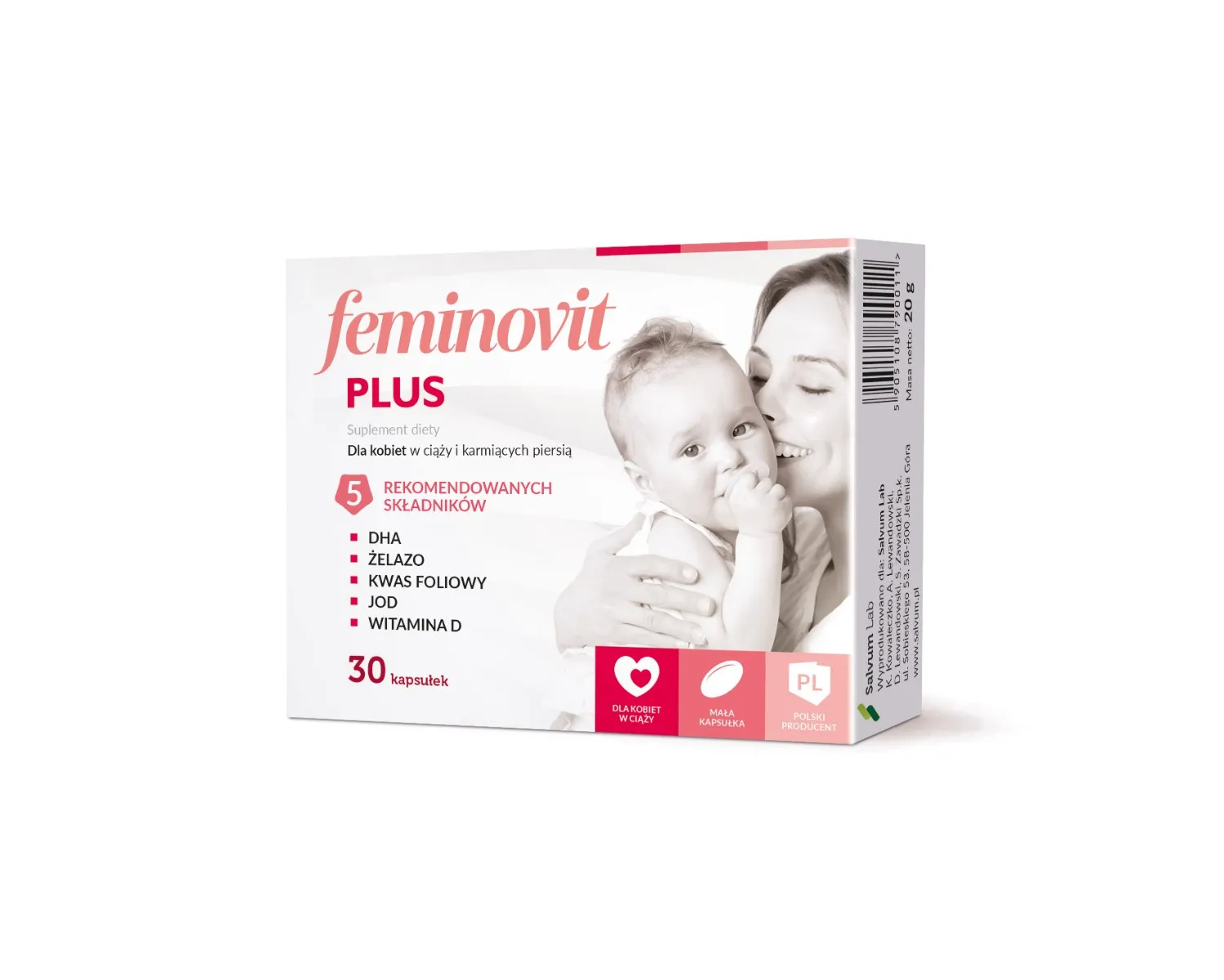 Feminovit Plus, 30 kapsułek