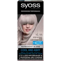 Syoss Permanent Blond rozjaśniająca farba do włosów 10-55 Ultra Platynowy Blond, 1 szt.