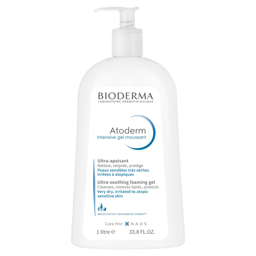 Bioderma Atoderm Intensive żel oczyszczający i natłuszczający 1 litr