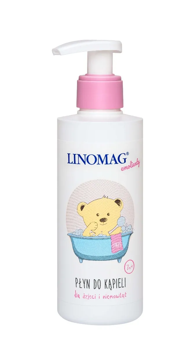 Linomag, płyn do kąpieli dla dzieci i niemowląt, 200 ml