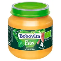 BoboVita bio brokuł z batatami dla dzieci po 4 miesiącu życia, 125 g