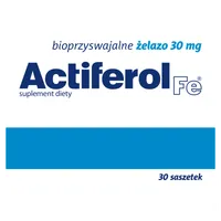 Actiferol Fe, 30 mg, suplement diety, 30 saszetek