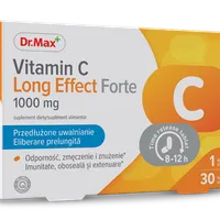 Vitamin C Long Effect Forte 1000 mg Dr.Max, suplement diety, 30 tabletek