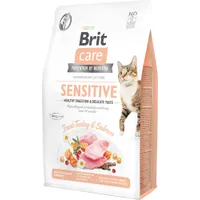 Brit Care Mini Grain-free Hair&Skin Sensitive Karma dla kotów o wrażliwym układzie pokarmowym, 2 kg