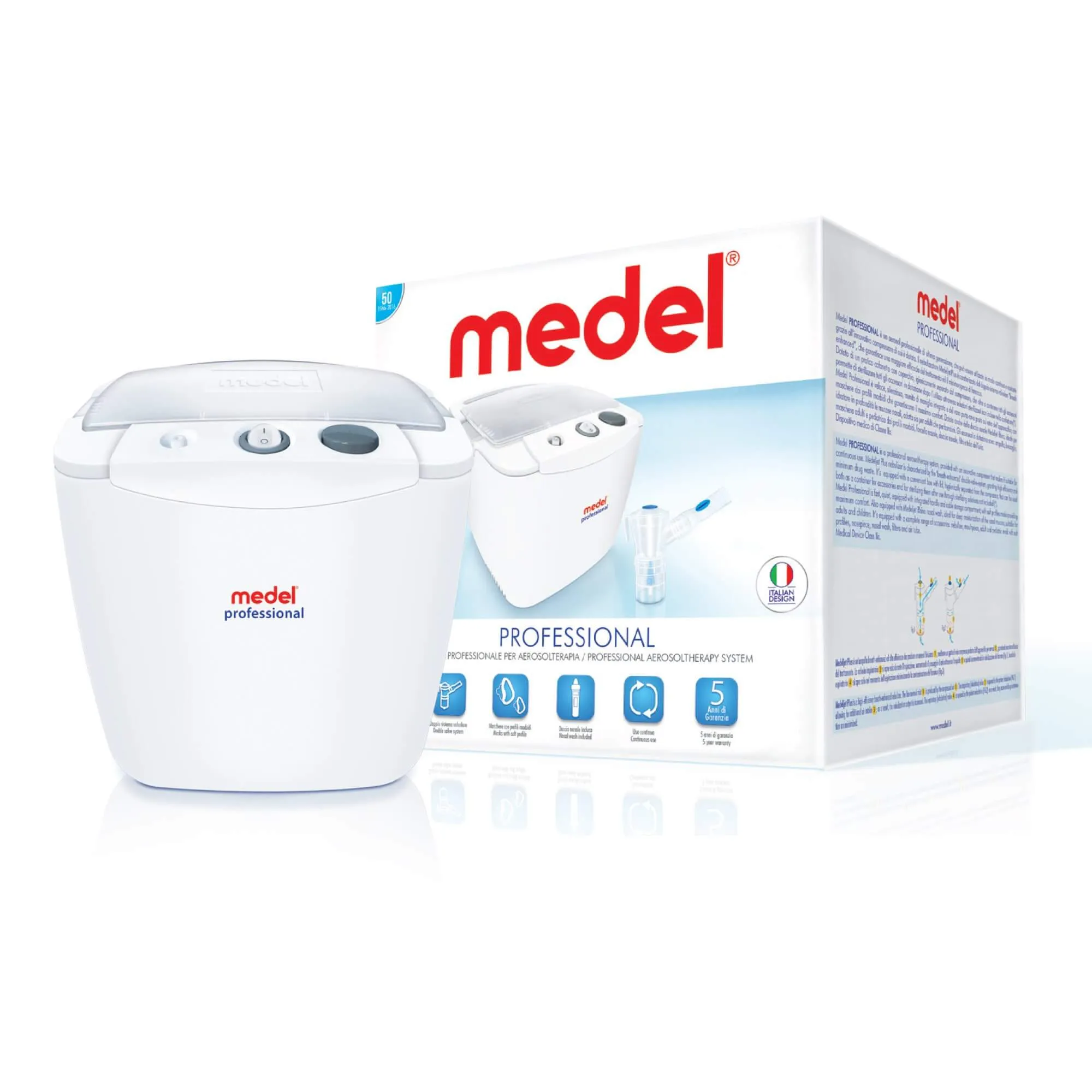 Medel Professional, inhalator kompresorowy