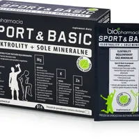 Biofarmacja Sport & Basic elektrolity i sole mineralne, 14 saszetek