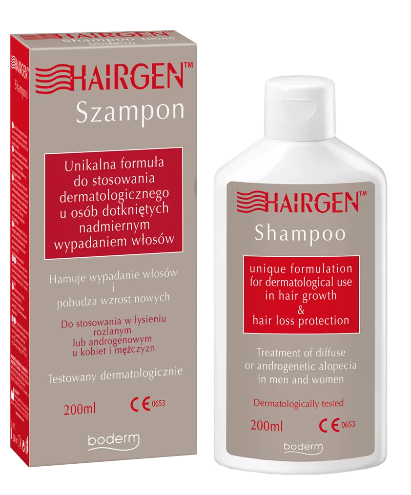 Hairgen, szampon przeciw wypadaniu włosów, 200 ml