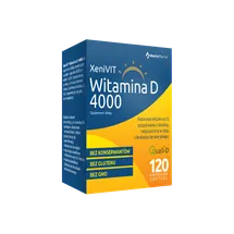 XeniVIT Witamina D 4000IU, suplement diety, kapsułka miękka, 120 sztuk