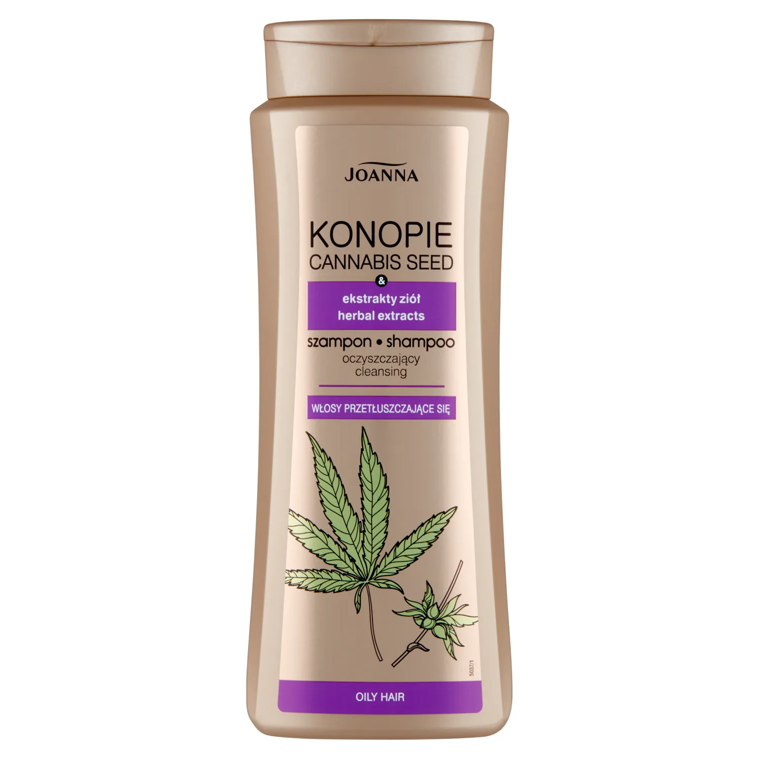 Joanna Konopie szampon oczyszczający, 400 ml