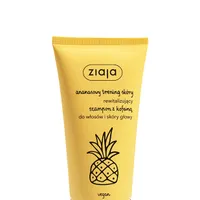 Ziaja Ananasowy Trening Skóry szampon rewitalizujący z kofeiną, 160 ml