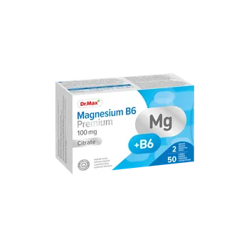 Magnesium B6 Premium Dr.Max, suplement diety, 50 tabletek 