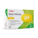 Kwas Foliowy 400 μg Dr.Max, suplement diety, 90 tabletek