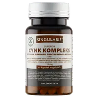 Singularis Superior, Cynk Kompleks 15 mg, suplement diety, 60 kapsułek