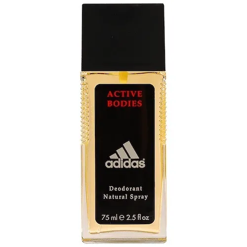 Adidas Active Bodies Dezodorant z atomizerem dla mężczyzn, 75 ml 