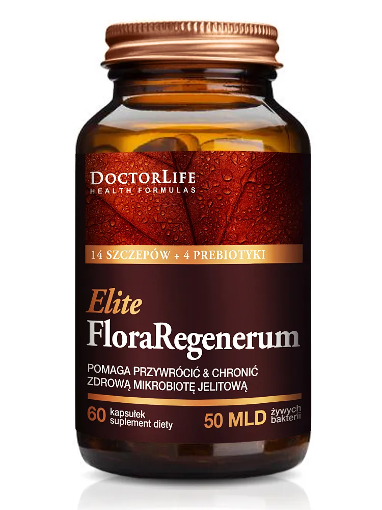 Doctor Life Elite Flora Regenerum, 60 kapsułek